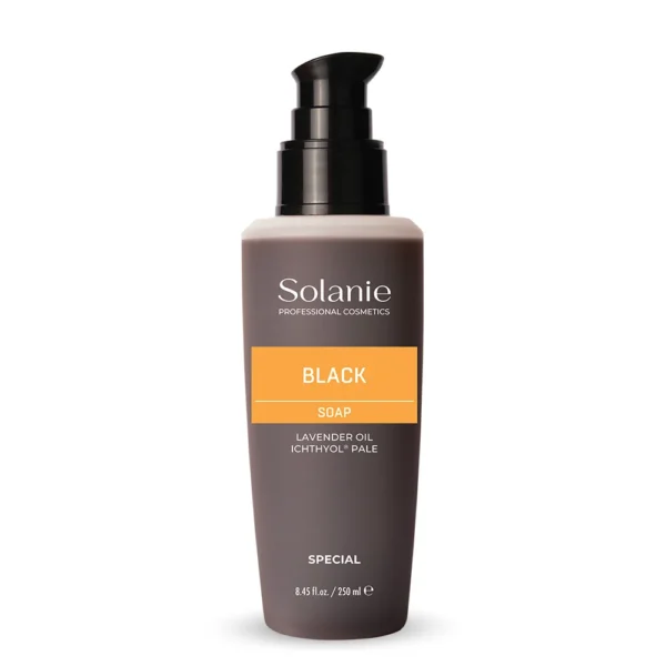 Solanie Fekete szappan 250 ml