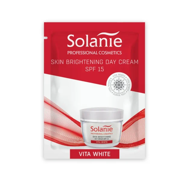 Solanie Minta VitaWhite SPF15 bőrhalványító nappali krém 3ml - Ajándék
