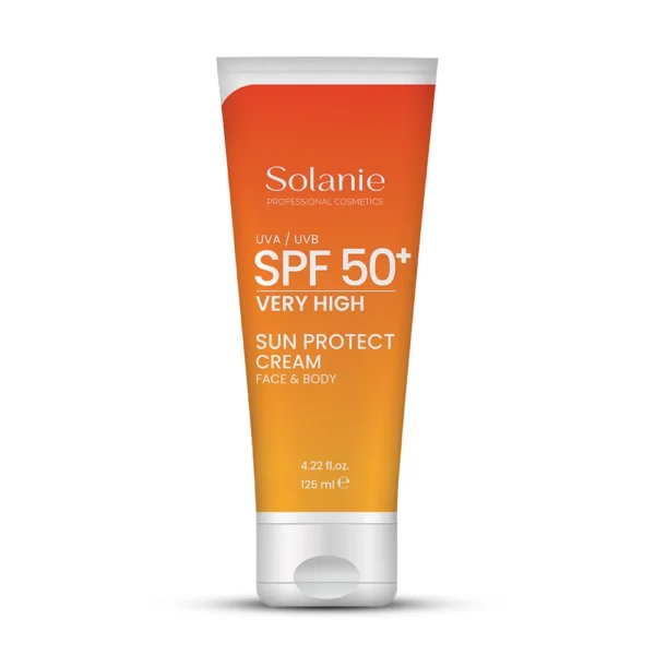 Solanie SPF50 napozó krém arcra és testre 125ml