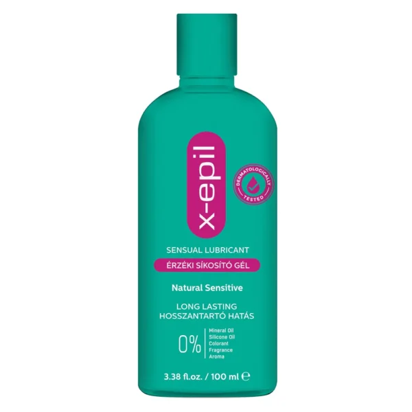 X-Epil Érzéki síkosító gél Natural Sensitive 100ml