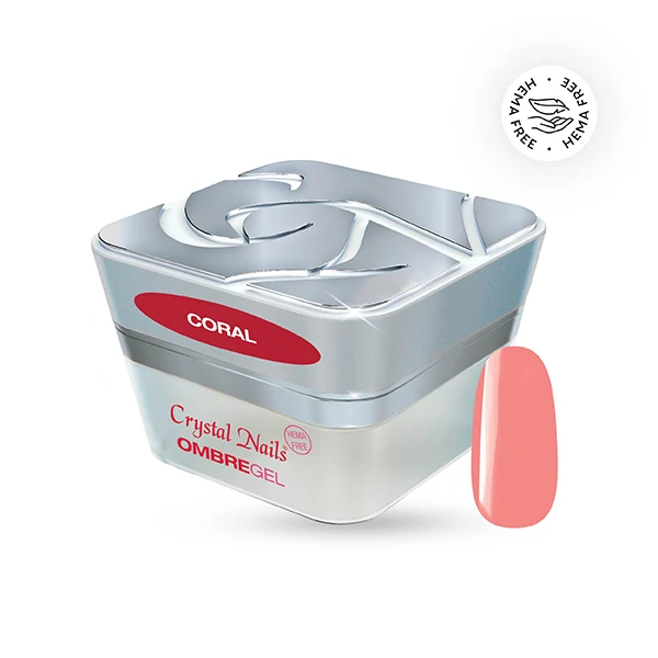 Crystal Nails Ombre Gel  - 10 Coral 3ml